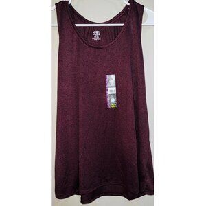Athletic Works Mens Sleeveless Tank Top XXL Maroon